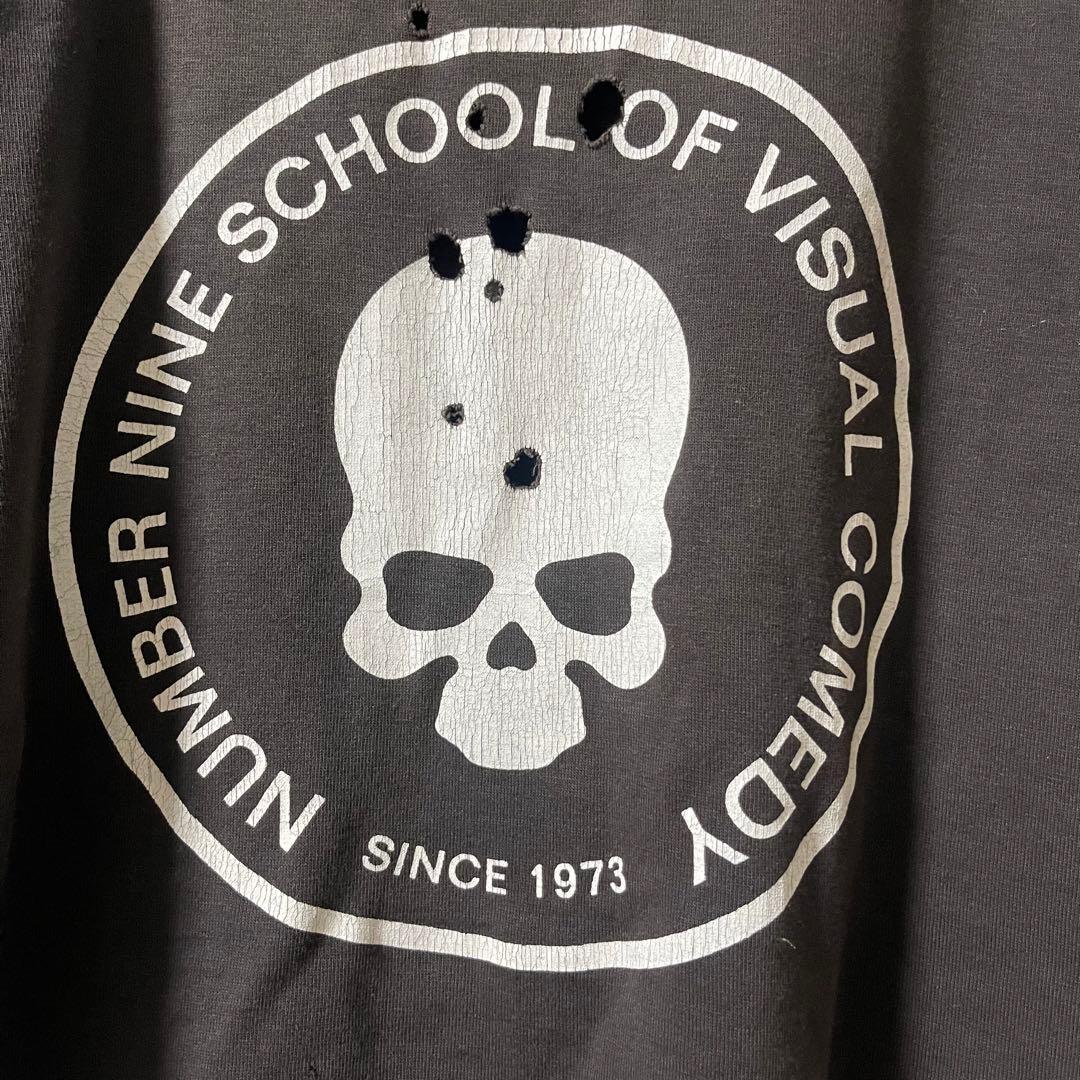 NUMBER NINE スカルタンクトップ 01ss タイム期