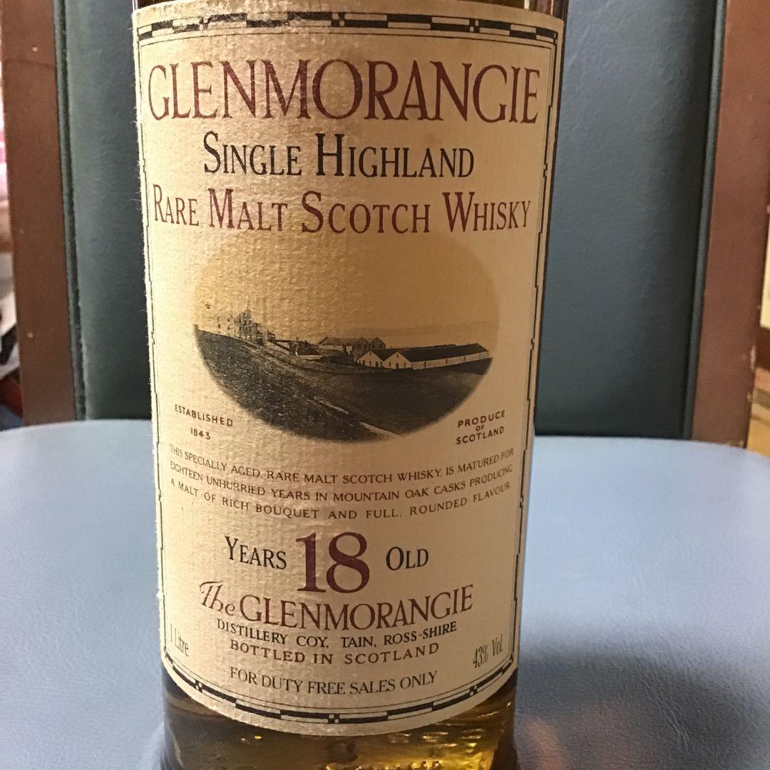 グレンモーレンジ Glenmorangie 18年 旧ボトル 1000ml