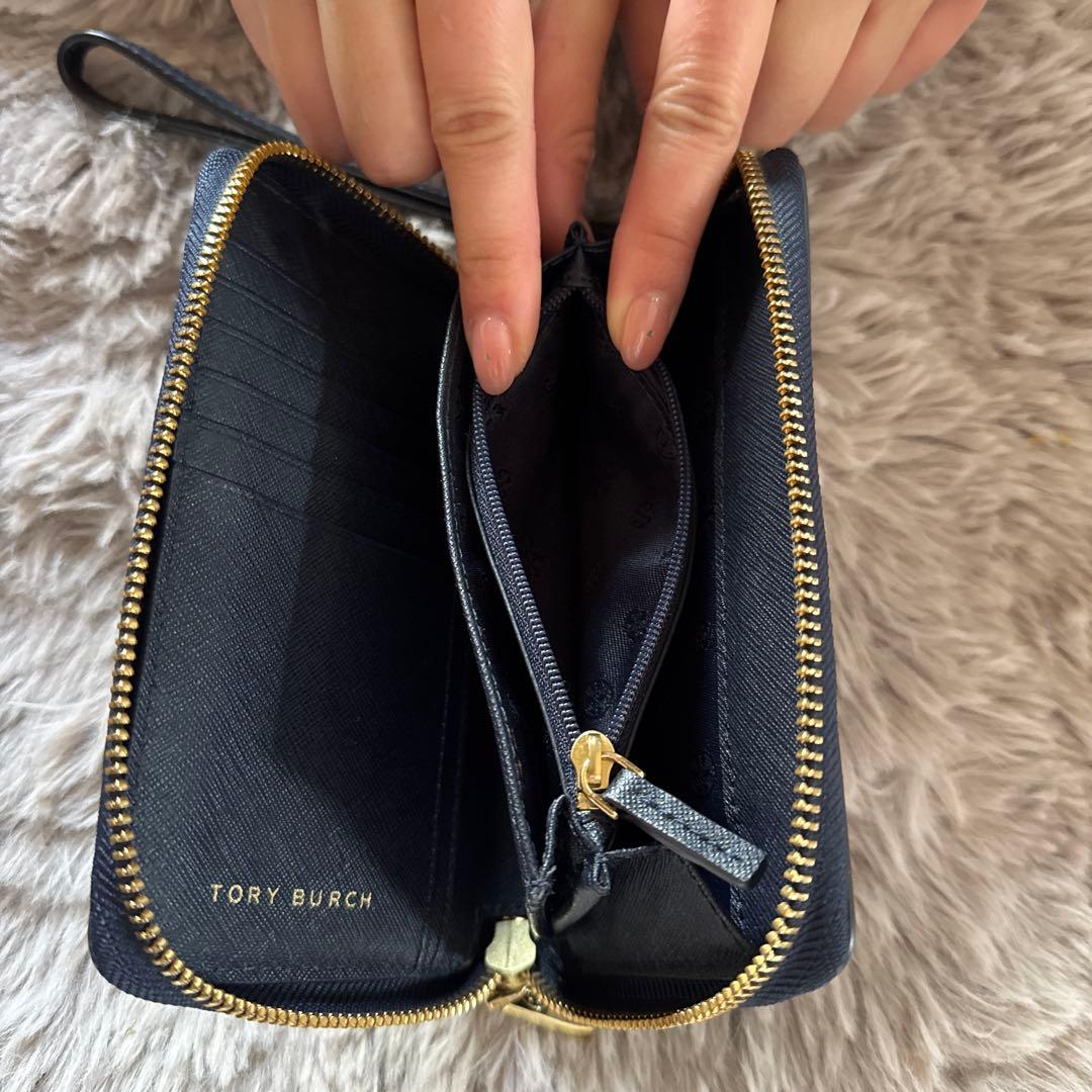 Tory Burch ブラック 二つ折り財布