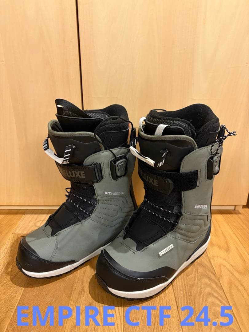 スノーボード DEELUXE EMPIRE CTF 24.5