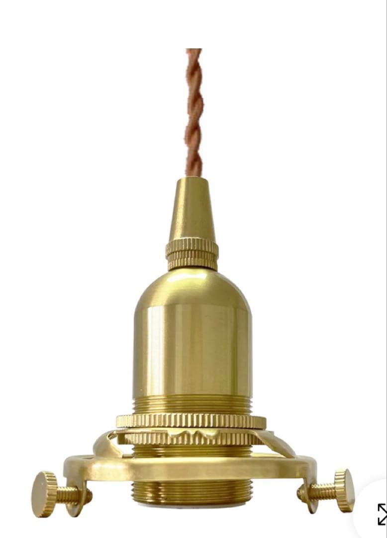 ペンダントライト 灯具 ソケット E17 /ダクトレール用40㎝ 3点留／3個