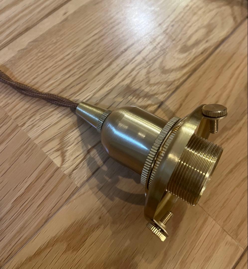 ペンダントライト 灯具 ソケット E17 /ダクトレール用40㎝ 3点留／3個