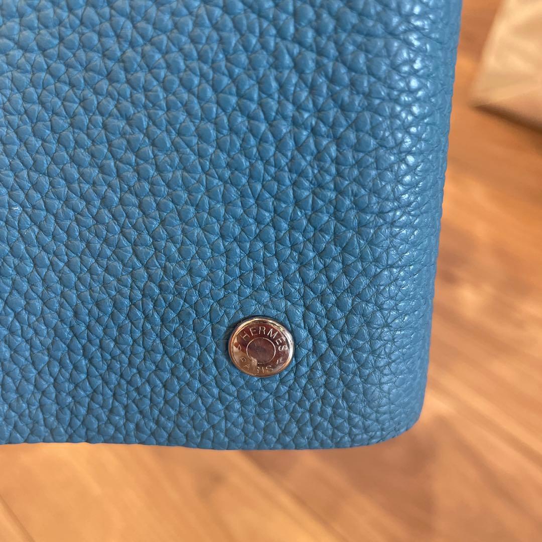 【エルメス】メモ帳　ブルージーン