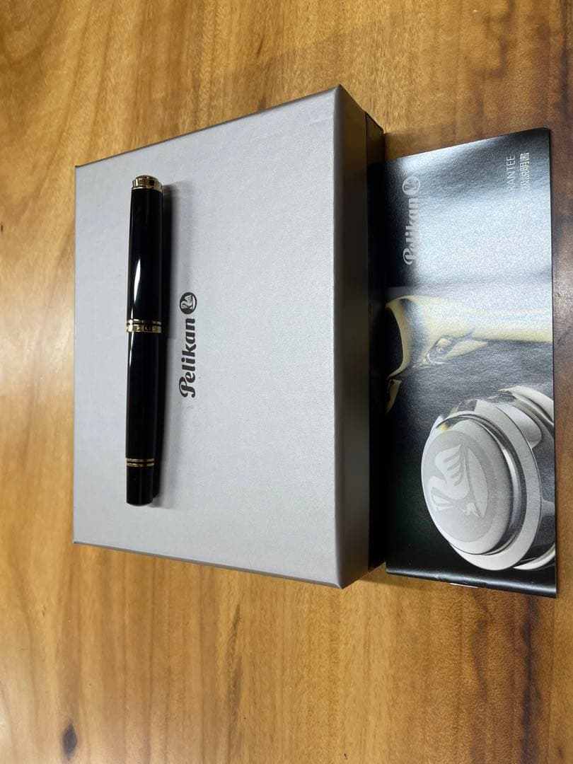Pelikan 万年筆セット インク付き　m800
