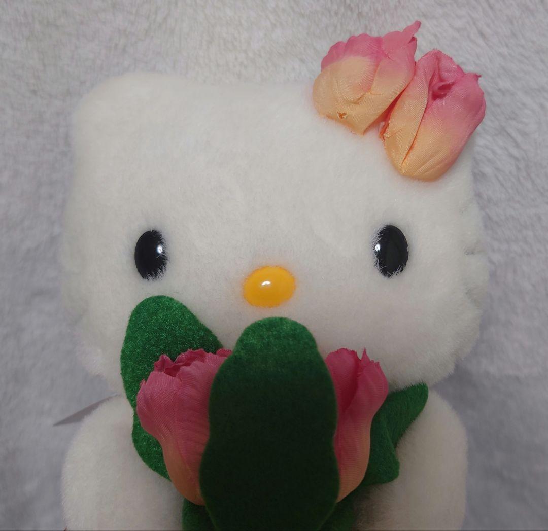 キティ☆富山☆チューリップ☆ぬいぐるみ