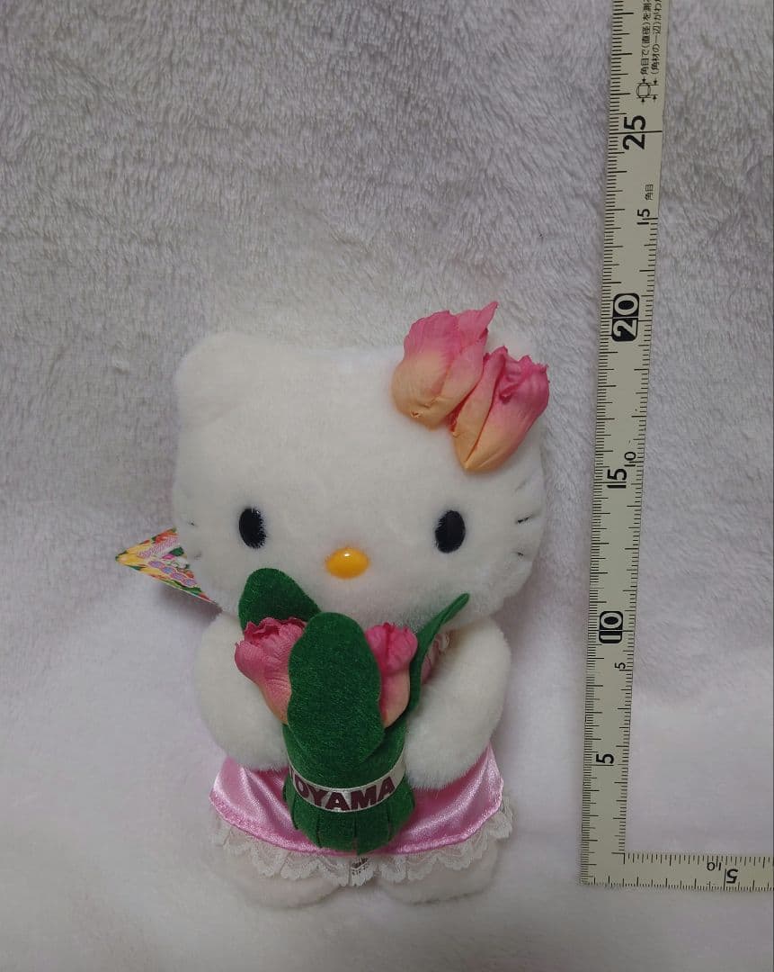 キティ☆富山☆チューリップ☆ぬいぐるみ