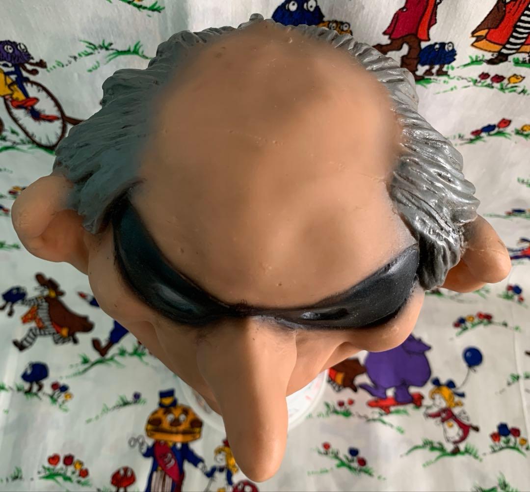 レア ビンテージ マクドナルド ハンバーグラー パペット ヘッド　ディスプレイ