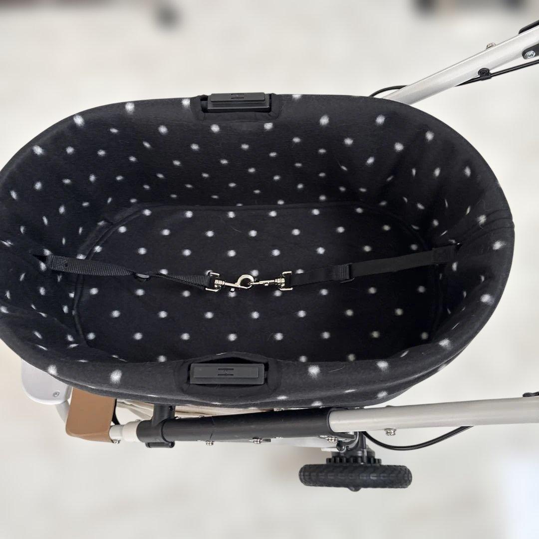 エアバギートーム3 コットカバー(レギュラーサイズ)柔らかいフリース黒2点セット