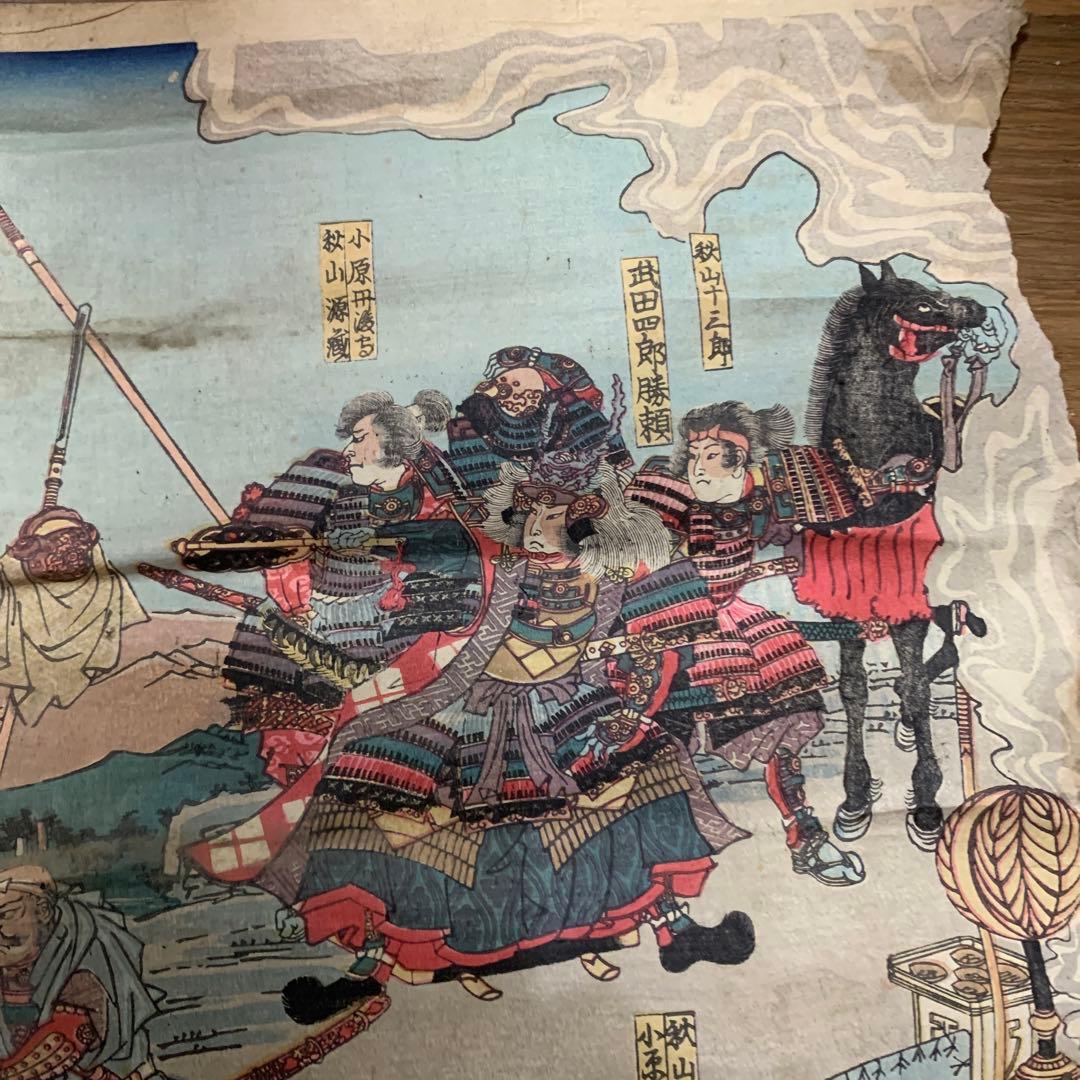 浮世絵和紙ですが印刷かもしれません