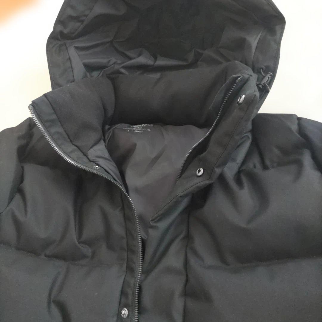 【新品未使用】今季グローバルワークハイスペックアーバンダウン L 黒ブラック