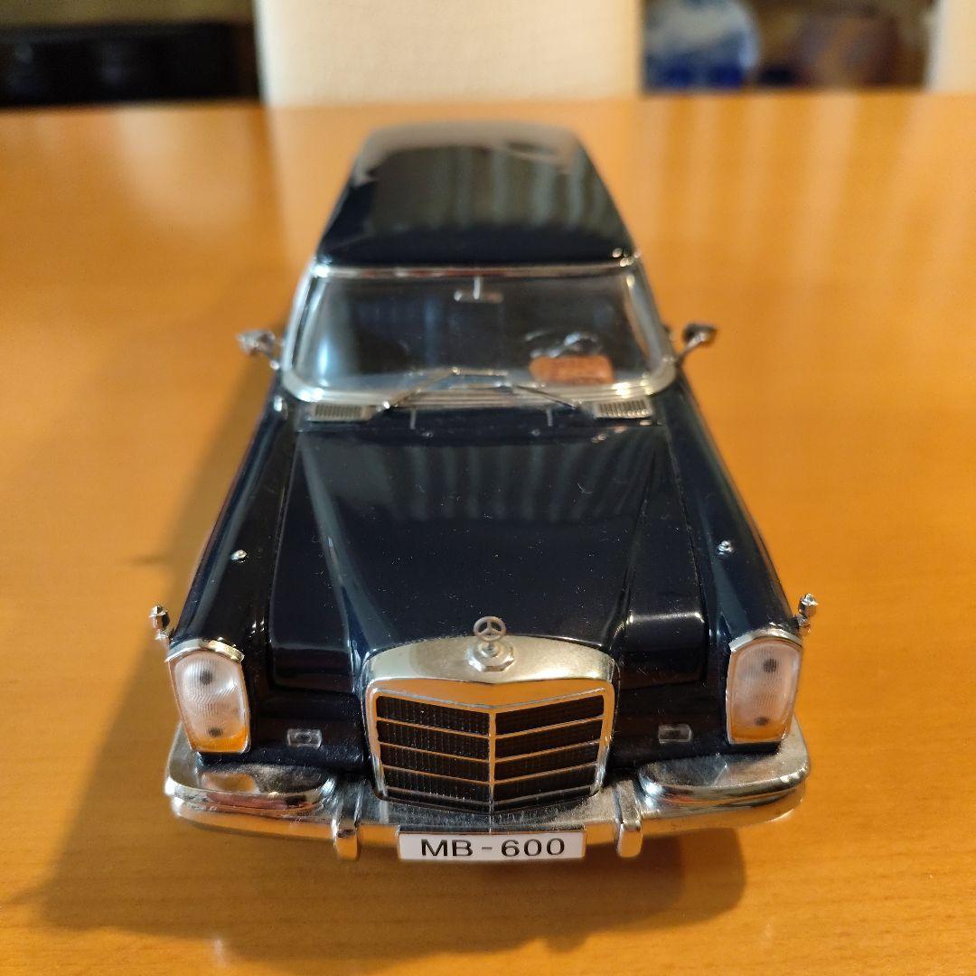 SunStar MB-600 ベンツ リムジン ネイビー 1/18