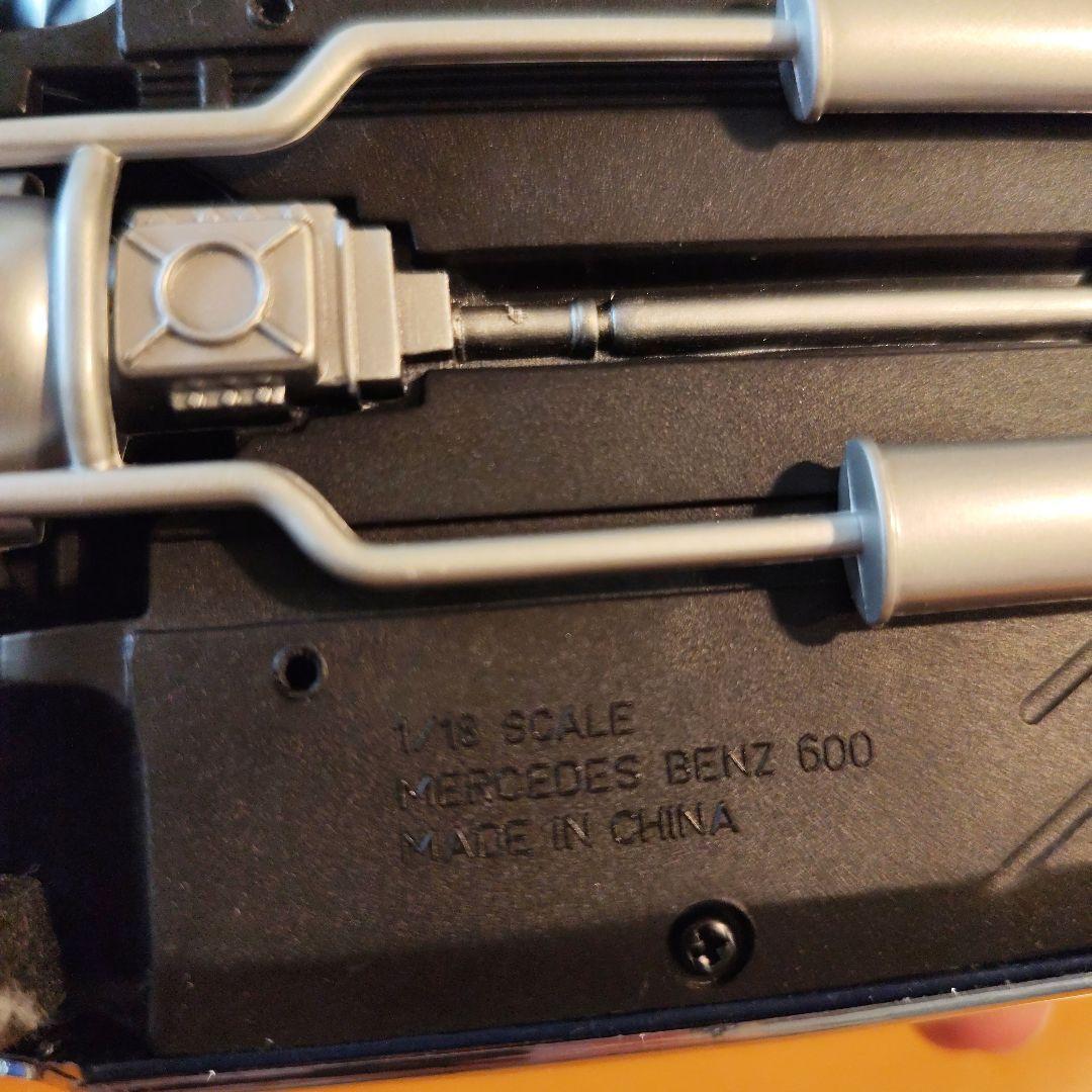 SunStar MB-600 ベンツ リムジン ネイビー 1/18