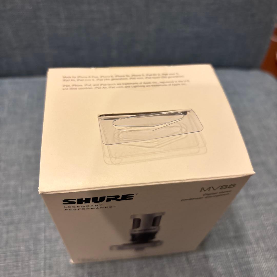 SHURE MV88 コンデンサーマイク