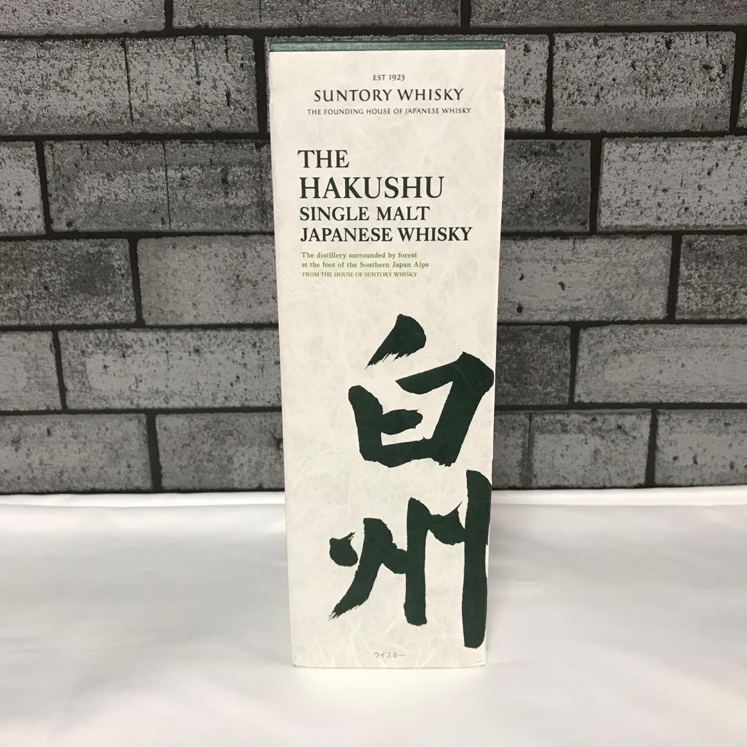 【未開封・箱付】サントリー シングルモルトウイスキー 白州 700ml