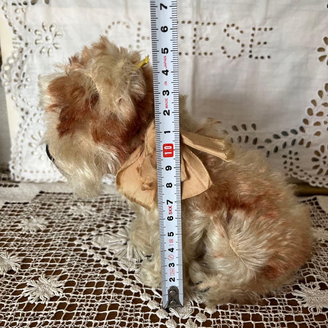 シュタイフ　犬のぬいぐるみ　Molly Puppy Steiff タグボタン有