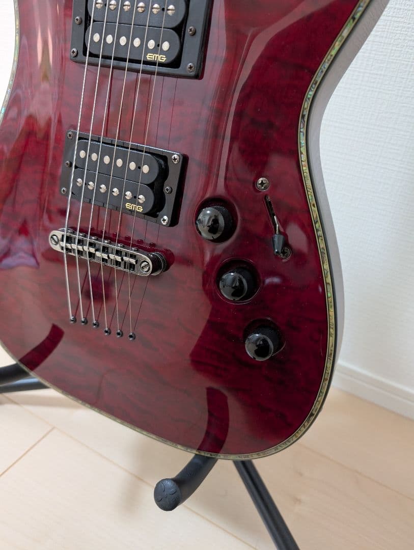ギター SCHECTER C-1 HellRaiser AD-C1-HR EMG