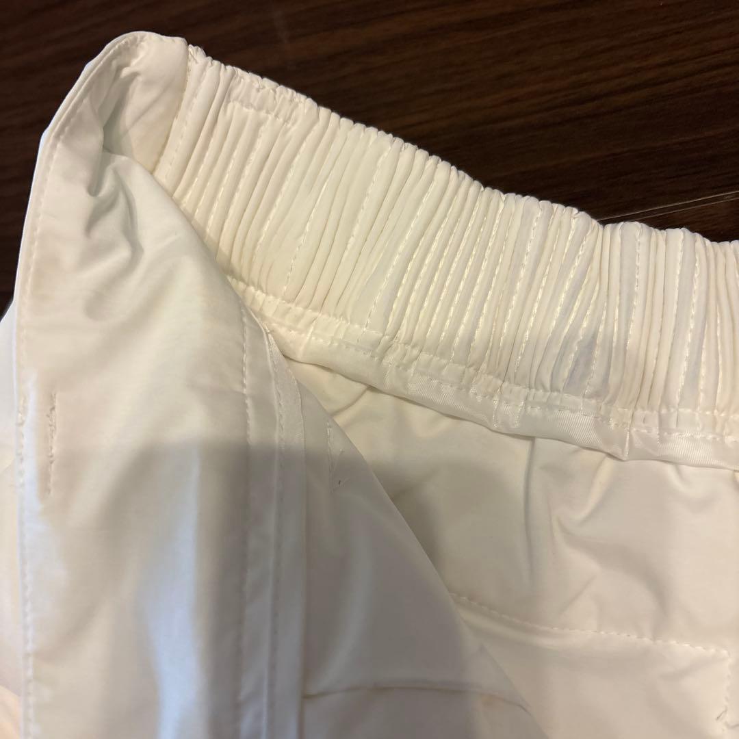 1piu1uguale3ダウン ホワイトパンツ