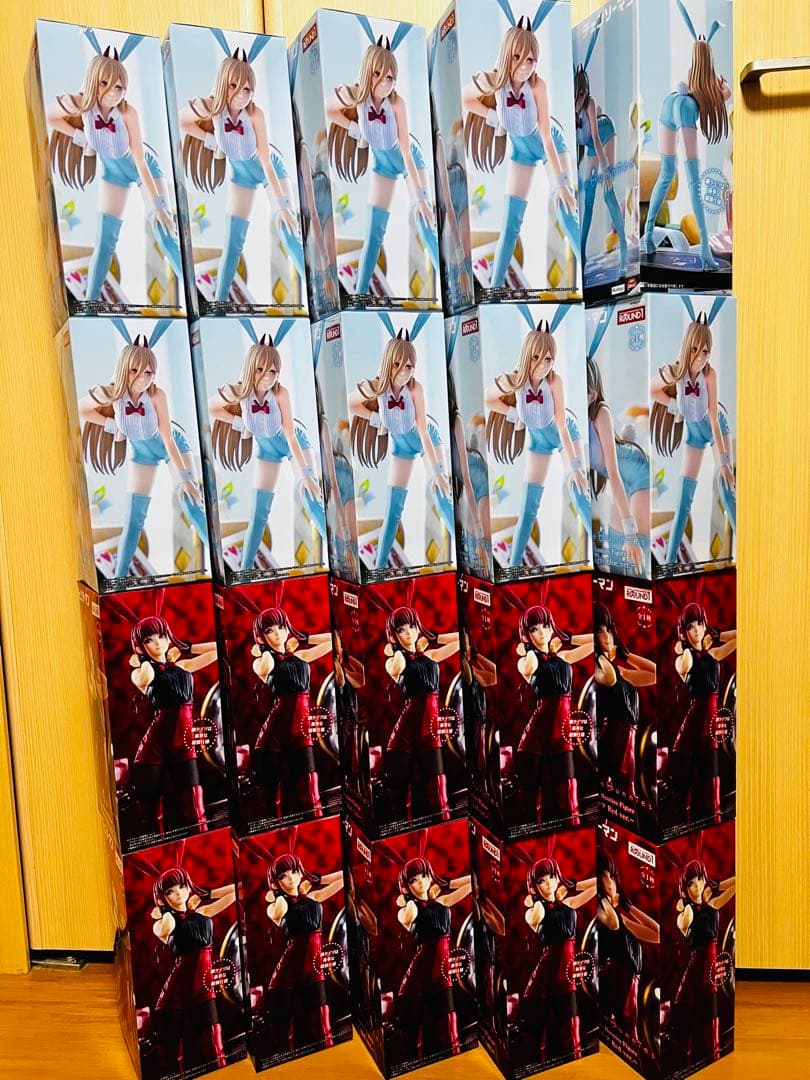 ⭐️ラウンドワン限定フィギュア⭐︎チェンソーマン マキマ⭐︎パワー⭐️20体セット