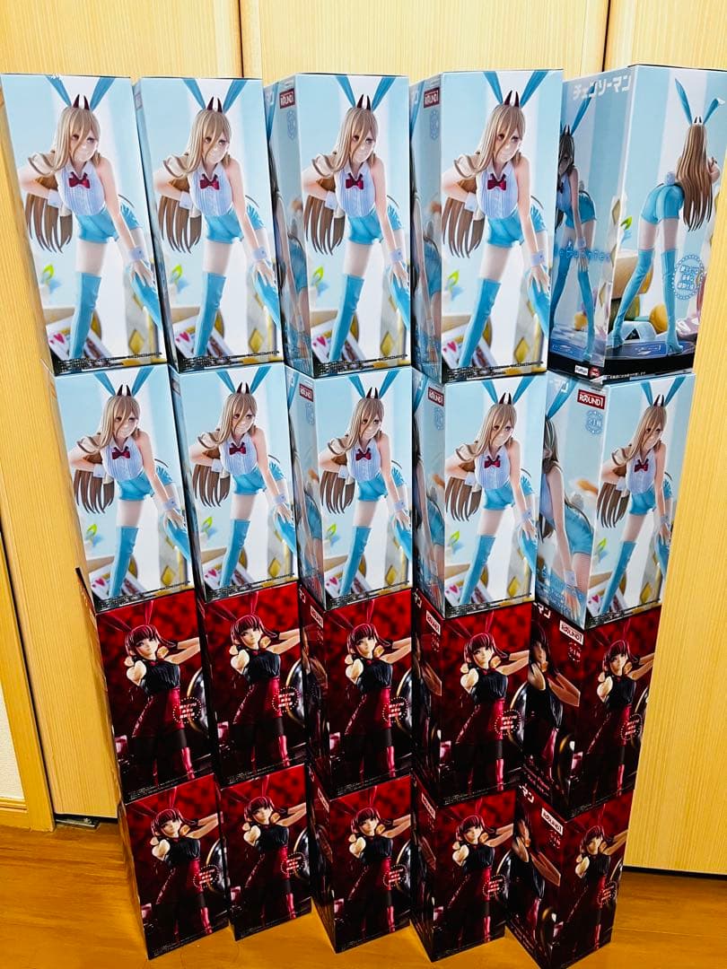 ⭐️ラウンドワン限定フィギュア⭐︎チェンソーマン マキマ⭐︎パワー⭐️20体セット