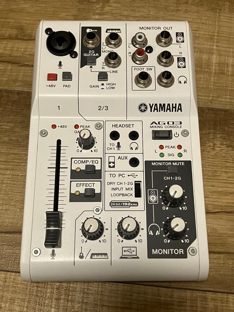 【美品】YAMAHA AG03 オーディオインターフェース