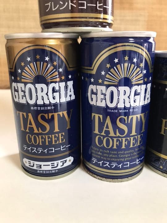 当時物コカ・コーラ ジョージアコーヒー コカコーラ昭和レトロIA