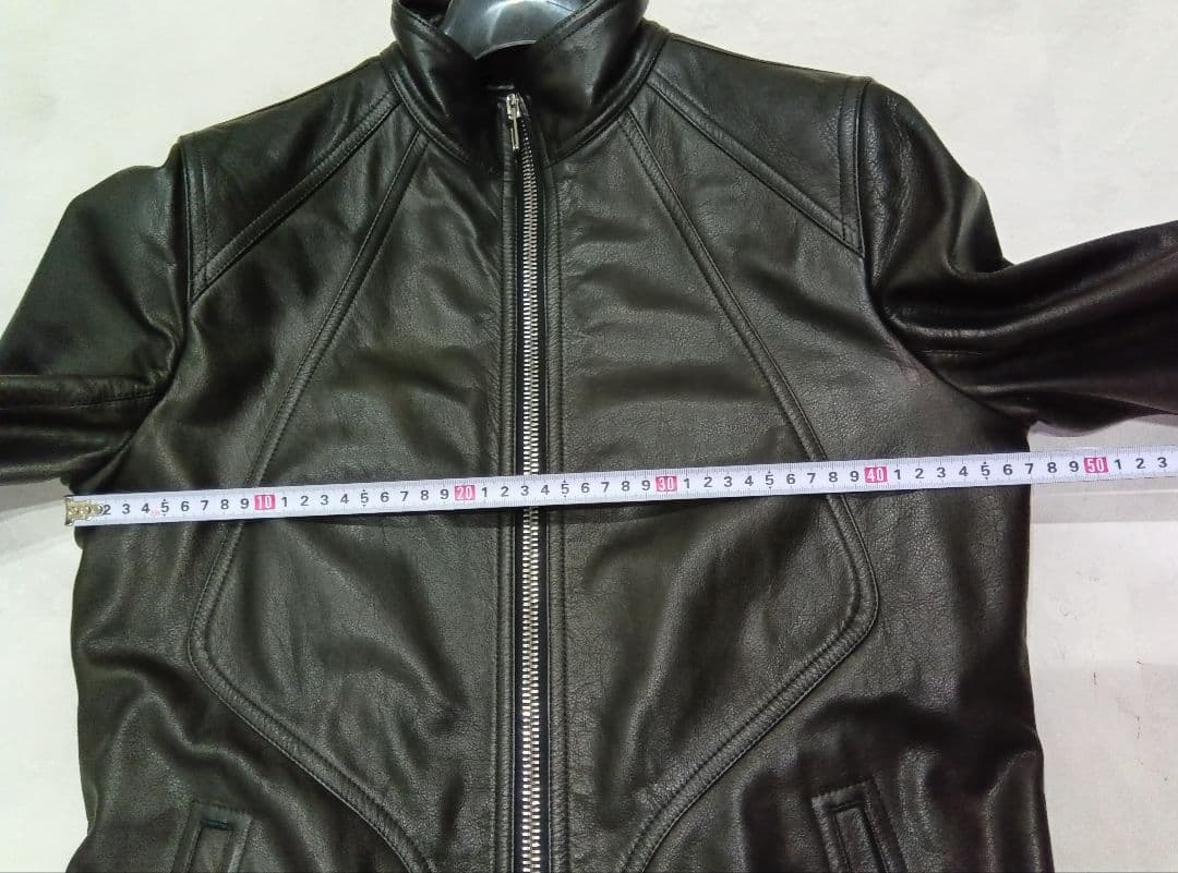 値段交渉可　リックオウエンス　極美品　レザージャケット　ユリウス　drkshdw