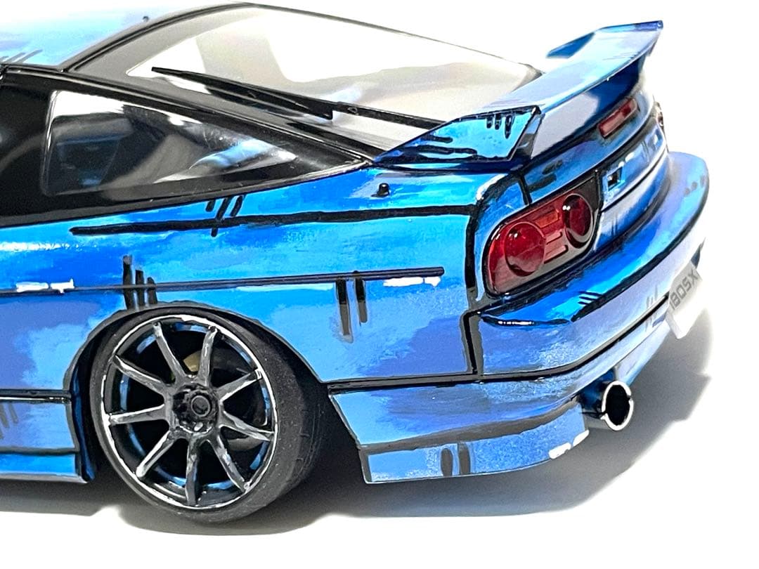 アオシマ1/24⬛︎180SXアート風オリジナル仕様⬛︎完成品