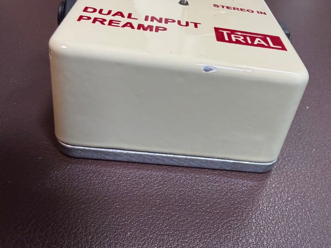 ギター TRIAL DUAL INPUT PREAMP