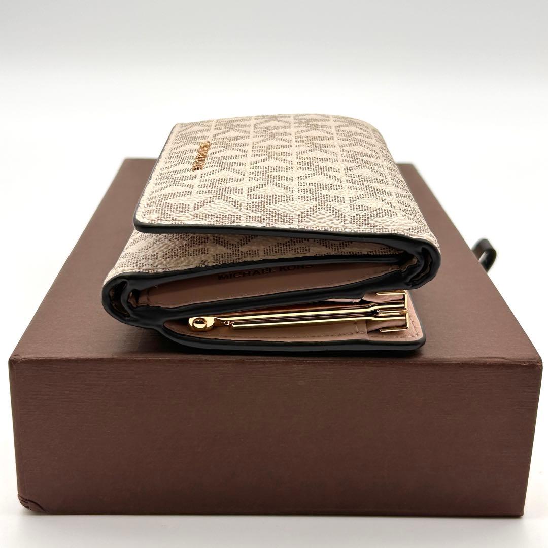 ✨極美品✨ マイケルコース 三つ折り財布 がま口 高級 ⛄プレゼント用に最適⛄