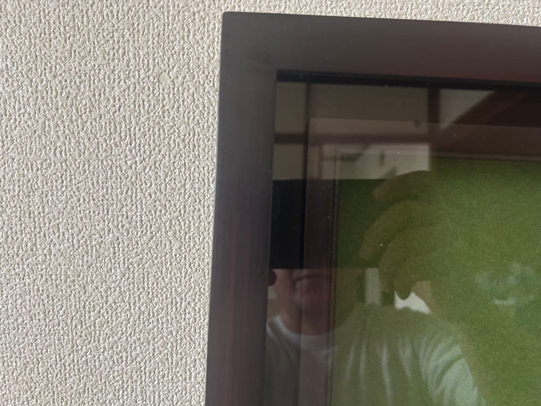 木製油彩額縁2点