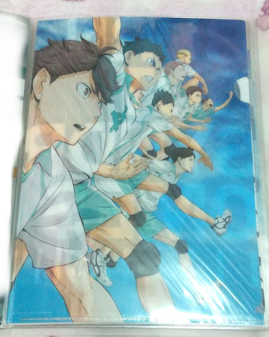ハイキュー!! クリアファイル 「FLY HIGH！！」 アニメイト特典