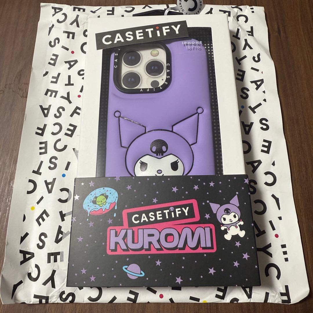 CASETiFY KUROMIパープル　ケース　iPhone16proクロミ