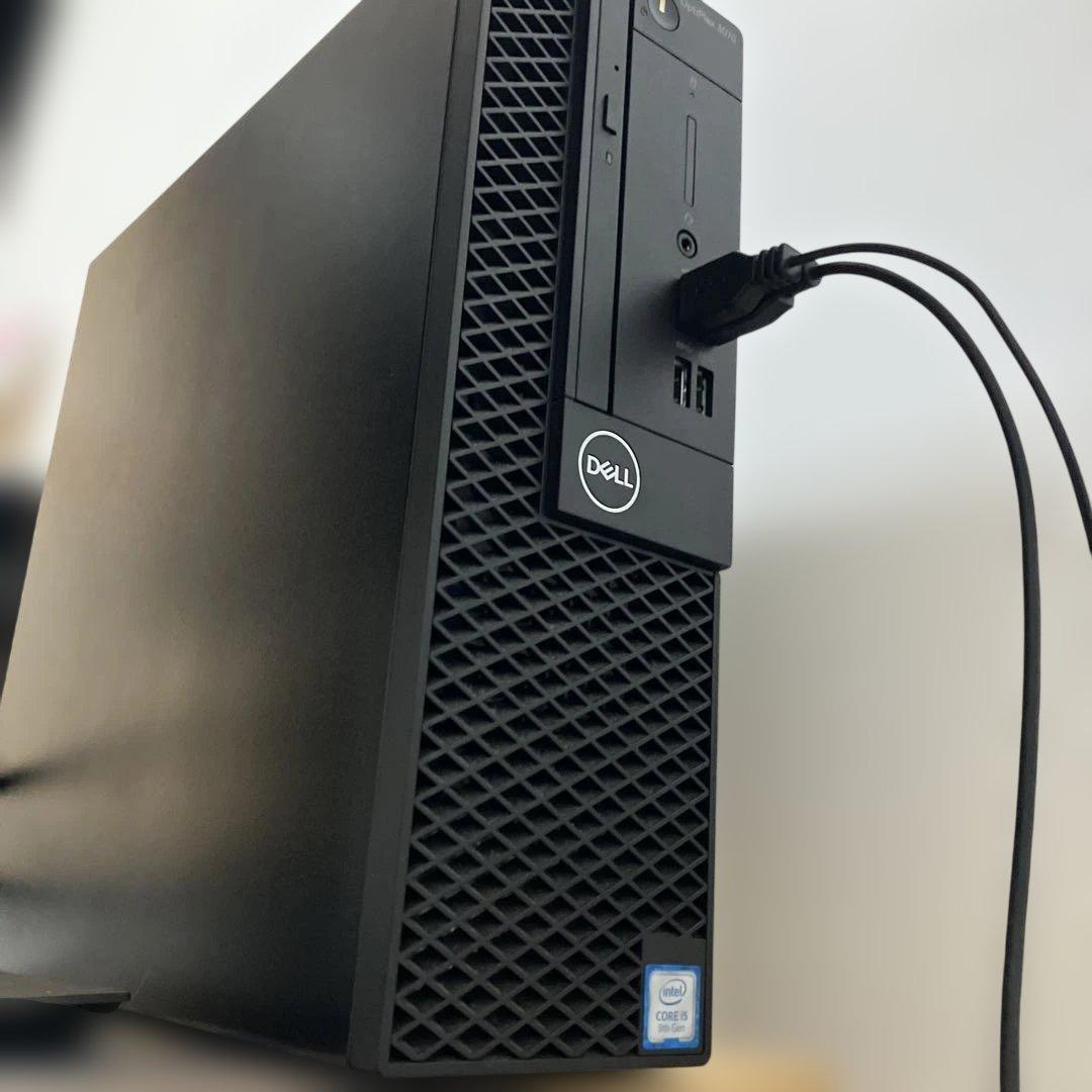 中古　DELL デスクトップPC Intel i5-9500 メモリ8G