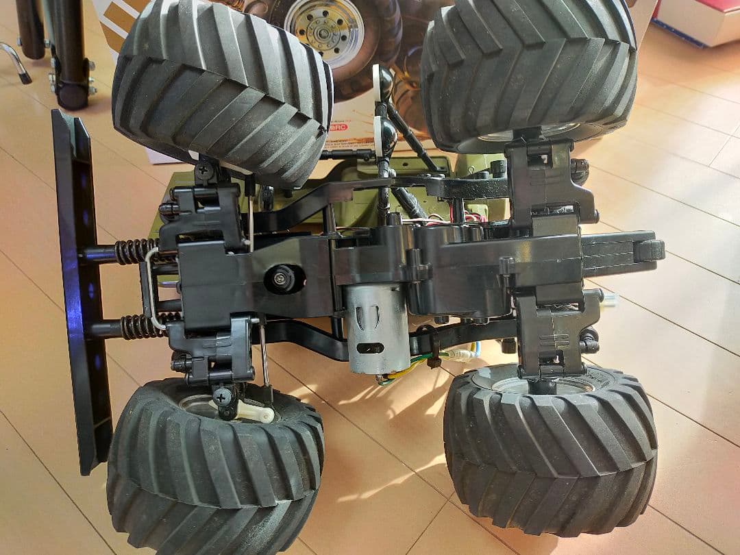 タミヤ　ワイルドウイリー2 とフタバ3PMプロポ　中古　ジャンク扱い