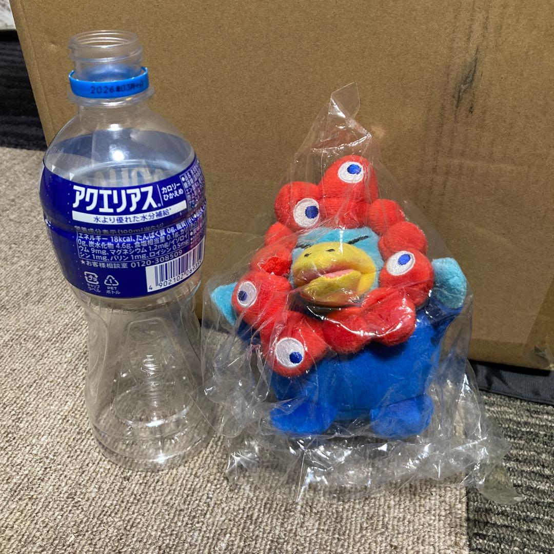 タグ付き ミャクミャクなりきりぬいぐるみ　カモノハシのイコちゃん　ICOCA