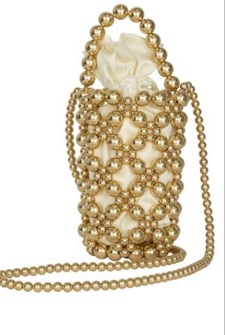 バッグ L BALL BEADS BAG