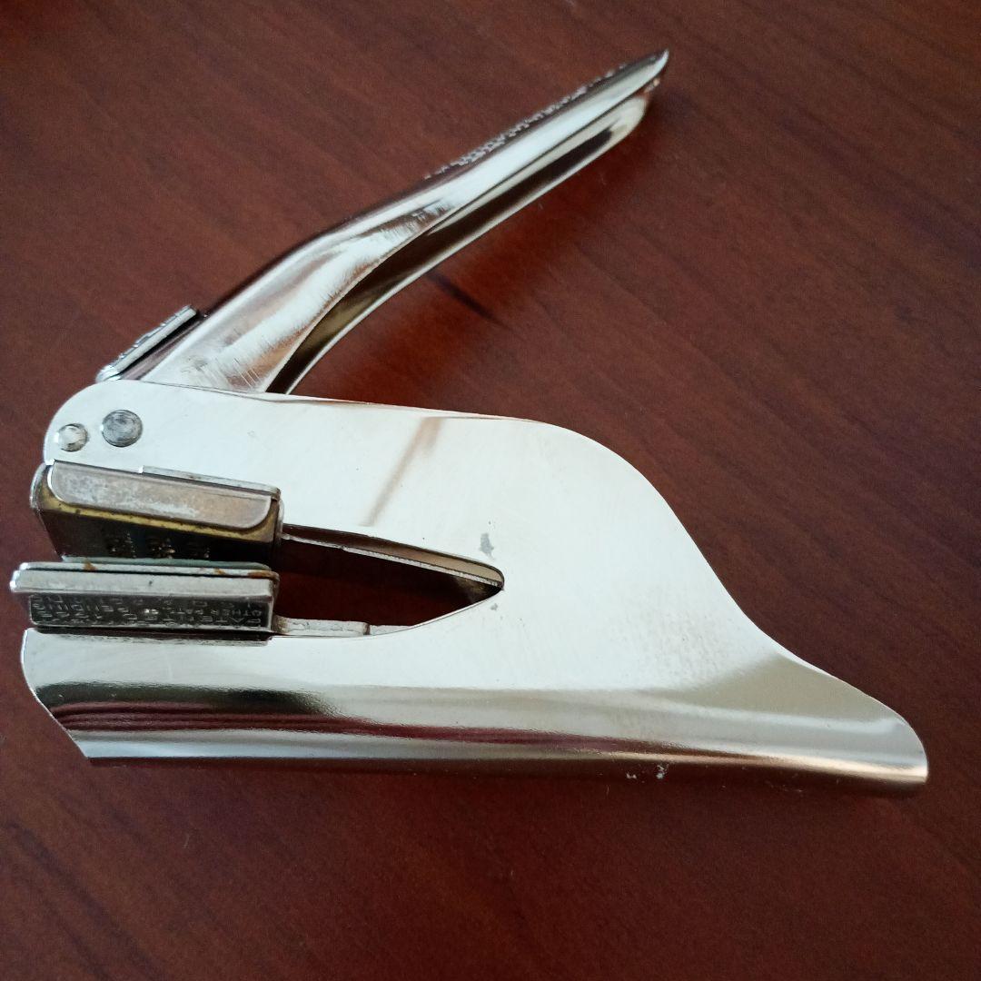 アメリカ ヴィンテージ エンボッサー スタンプ 01258