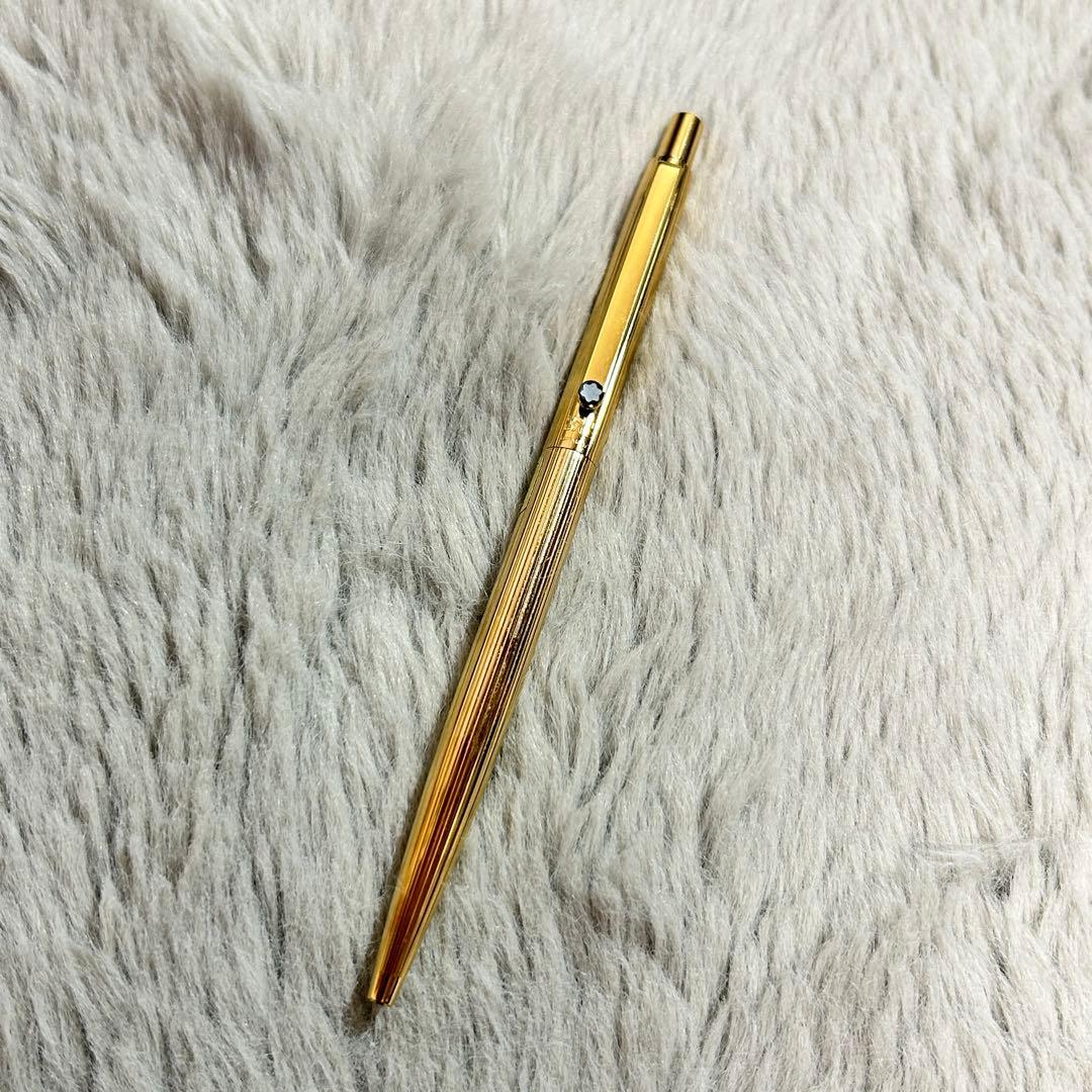MontBlanc モンブラン ノック式 ゴールド 金 ボールペン