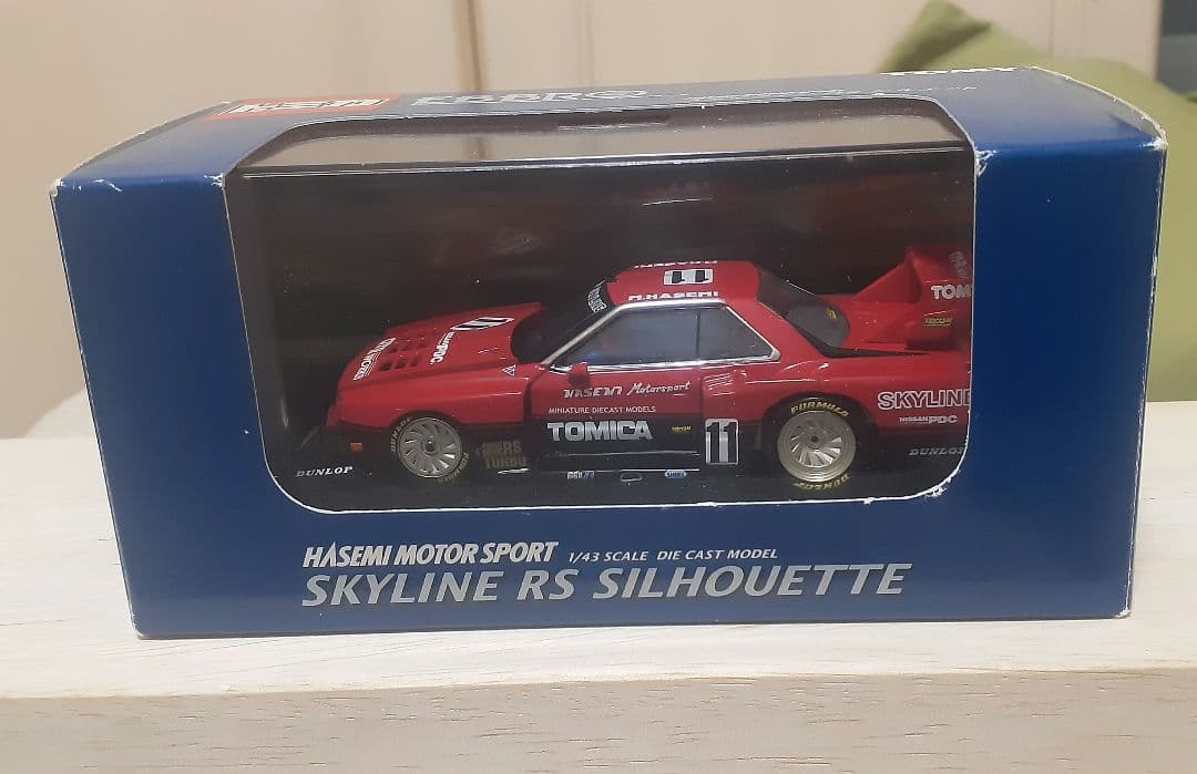 EBBRO1/43トミカ　スカイラインRSスーパー シルエット 　エブロ