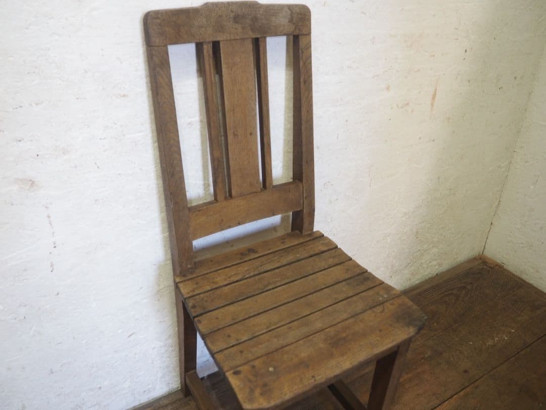 1186 ヴィンテージ　ハイバックチェア　椅子　イス　古家具　古道具　レトロ