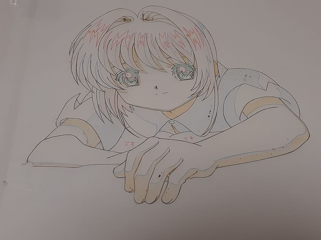 劇場版カードキャプターさくら　セル画　動画　背景コピー　レイアウトコピー　セット