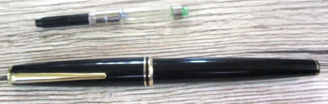 モンブラン 万年筆 ペン先14K MONTBLANC インク付き