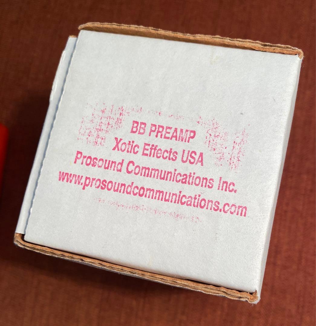 Xotic BB Preamp 初期生産平ネジ