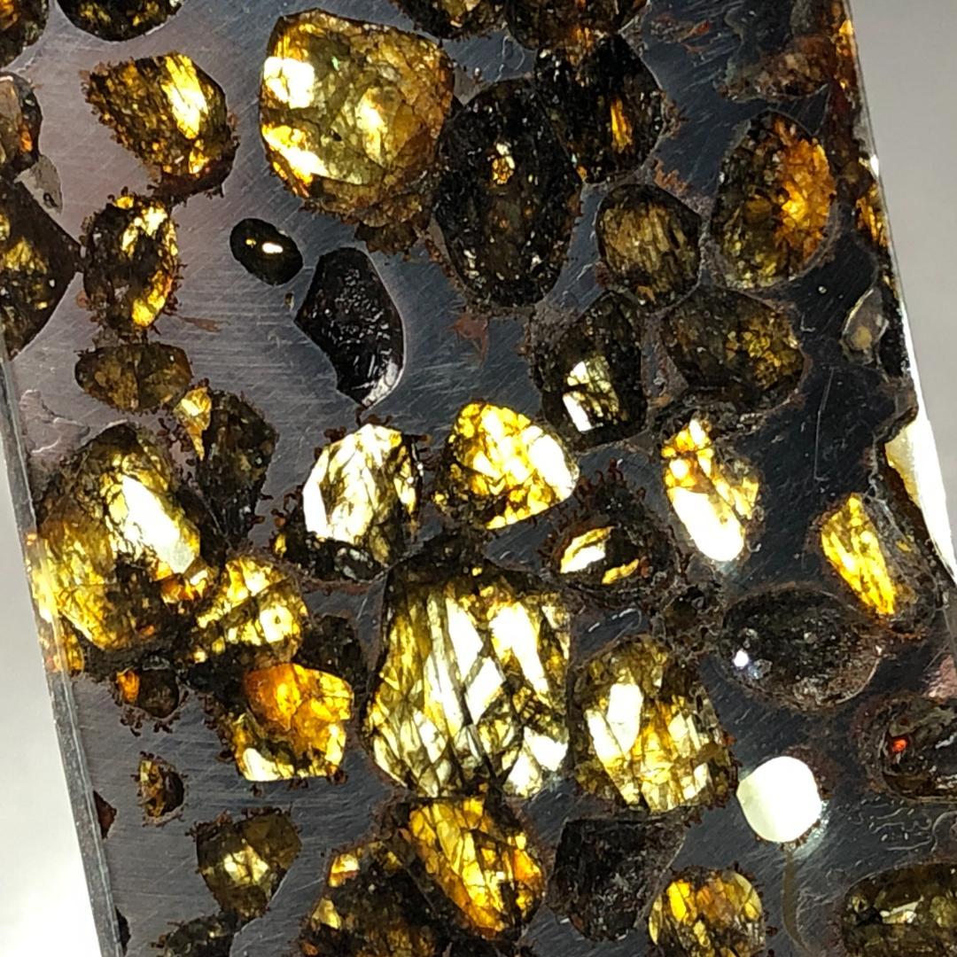 山*リ様 パラサイト隕石 隕石　石鉄隕石　セリコ隕石 美品　重さ約11ｇ　共箱