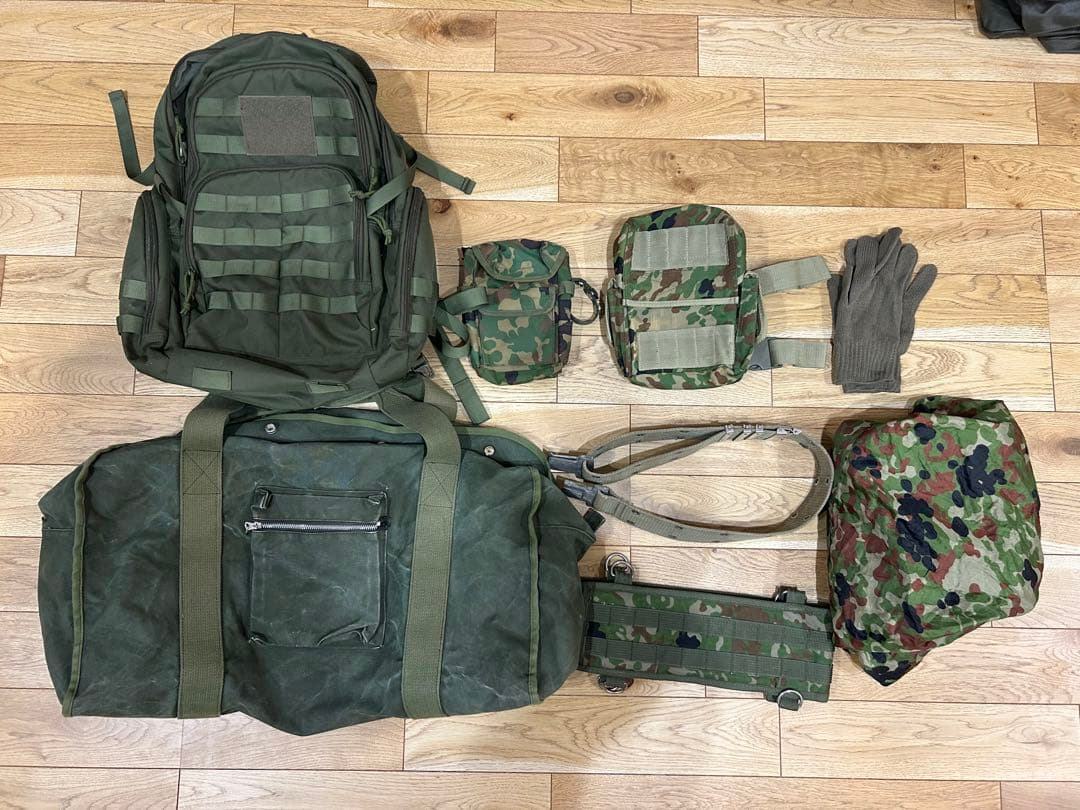陸上自衛隊個人装具セット等