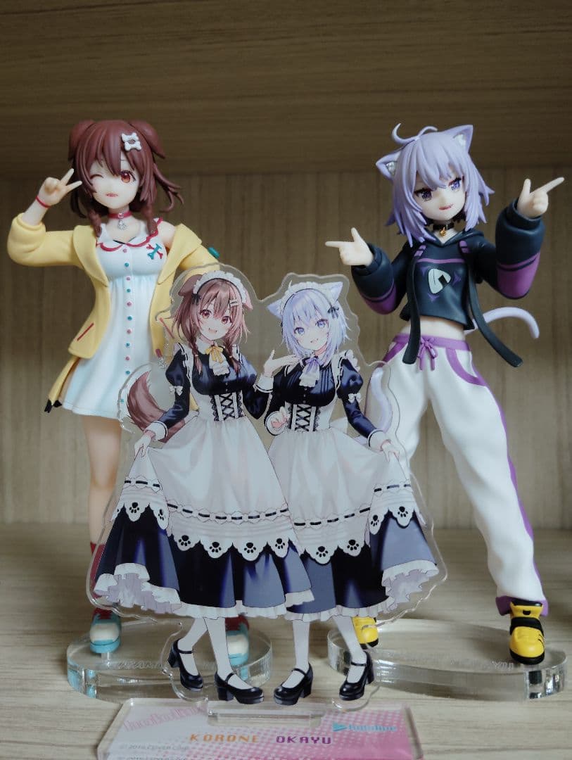 戌神ころね＆猫又おかゆ POP UP PARADE フィギュア3点セット