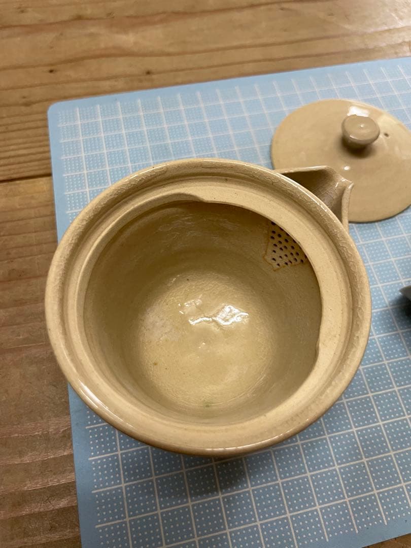 崇峰山窯　三浦崇男　萩焼　煎茶器【m1124 茶道具　骨董品　茶器　茶道 】