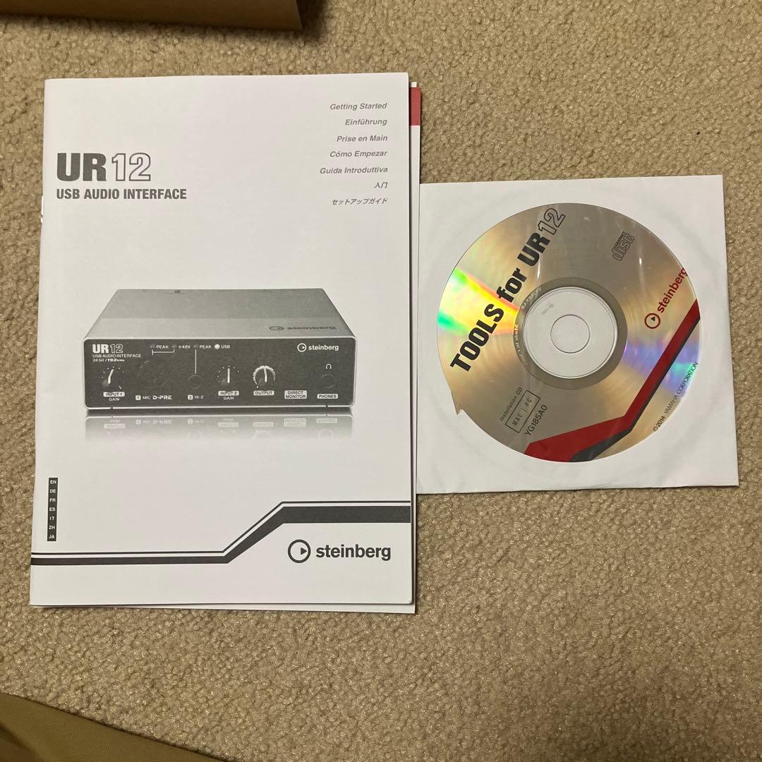 steinberg UR12 USBオーディオインターフェイス
