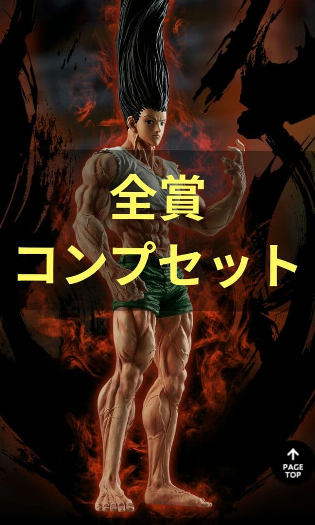 HUNTER×HUNTER キメラアント　一番くじ　全賞　ありったけセット