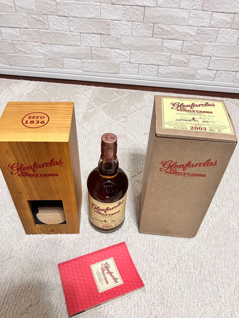 Glenfarclas（グレンファークラス）ザ ファミリーカスク 2003